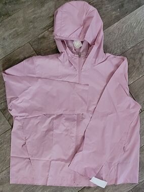 32 Degrees Packable Travel Rain Windbreaker Jacket Outdoor Hiking Activewear